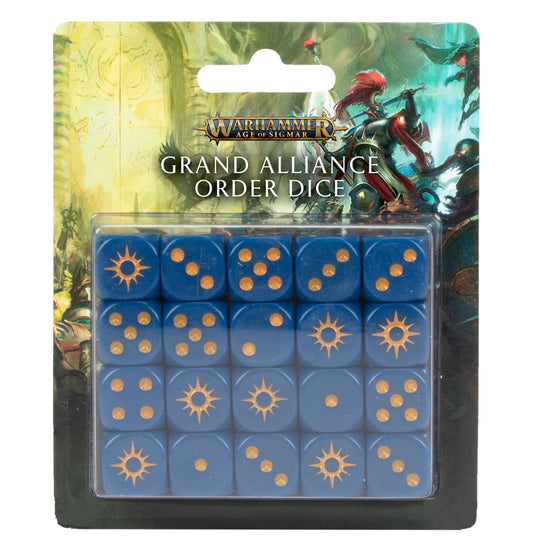 Age of Sigmar - GRAND ALLIANCE ORDER DICE SET