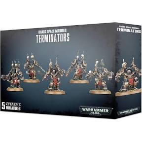 Terminators - Chaos Space Marines: www.mightylancergames.co.uk