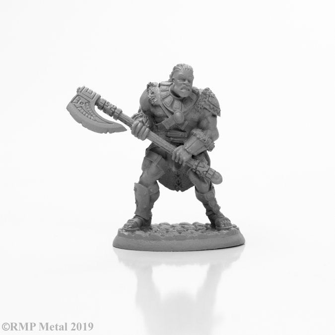 04006 - Arik Axereaver, Barbarian (Reaper DHL) :www.mightylancergames.co.uk 