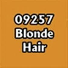 09257 - Blonde Hair (Reaper Mast...