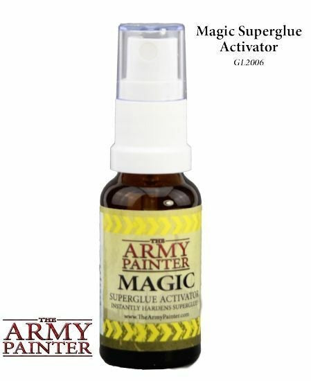 Magic Super Glue Activator TL5048: www.mightylancergames.co.uk