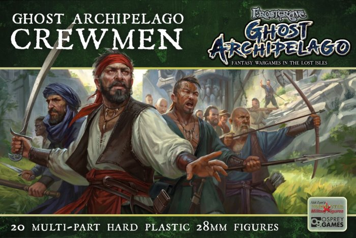 Frostgrave - Ghost Archipelago Crewmen: www.mightylancergames.co.uk