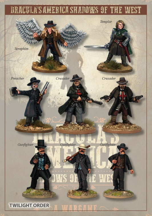 DRAC201 - The Twilight Order Posse - Box Set (Dracula's America - Shadows of the West) :www.mightylancergames.co.uk