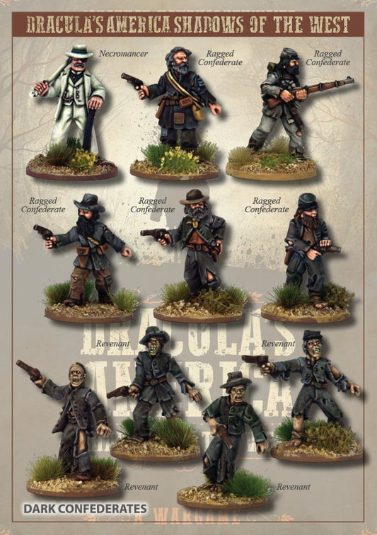 DRAC203 - The Dark Confederate Posse - Box Set (Dracula's America - Shadows of the West) :www.mightylancergames.co.uk