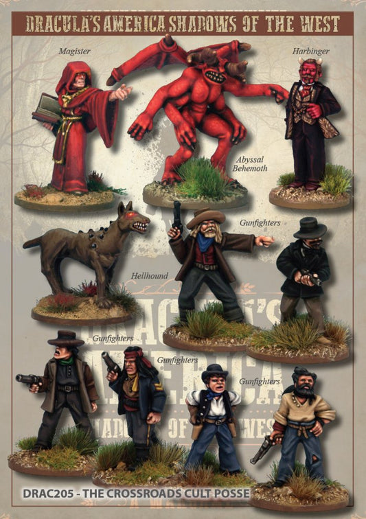 DRAC205 - The Crossroads Cult Posse - Box Set (Dracula's America - Shadows of the West) :www.mightylancergames.co.uk