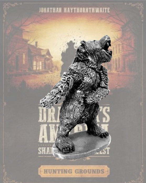 DRAC122 - Skinwalker in Bear Form - Blister Pack (Dracula's America - Shadows of the West) :www.mightylancergames.co.uk