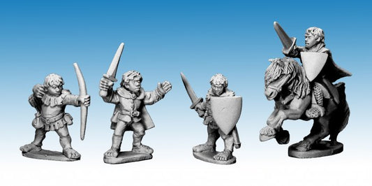 Halfling Heroes - Copplestone Castings