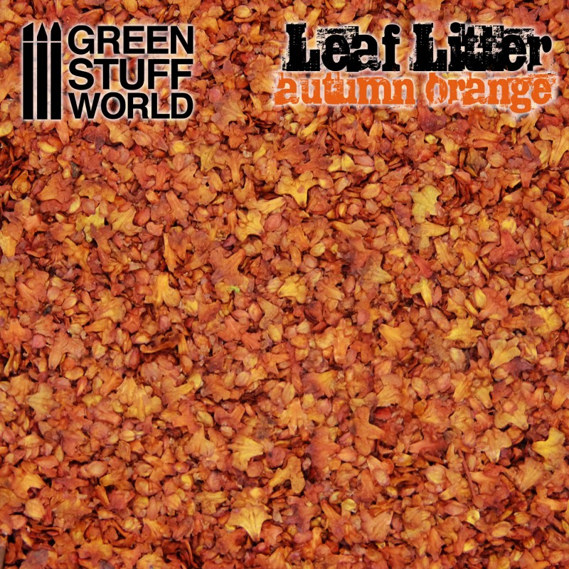 Leaf Litter - Autumn Orange - 1264 - Green Stuff World