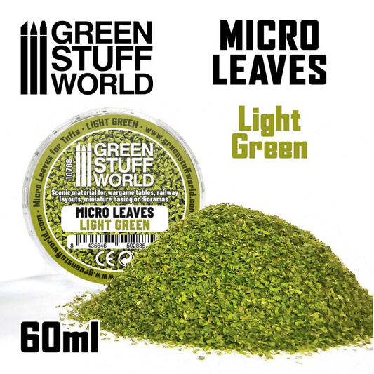 Micro Leaves -Light Green - Gree...