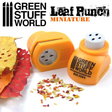 Leaf Punch - Orange - Green Stuf...