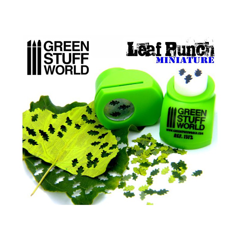 Leaf Punch - Light Green - Green Stuff World 1312