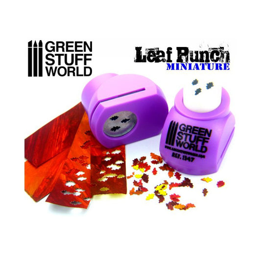 Leaf Punch - Light Purple - Gree...