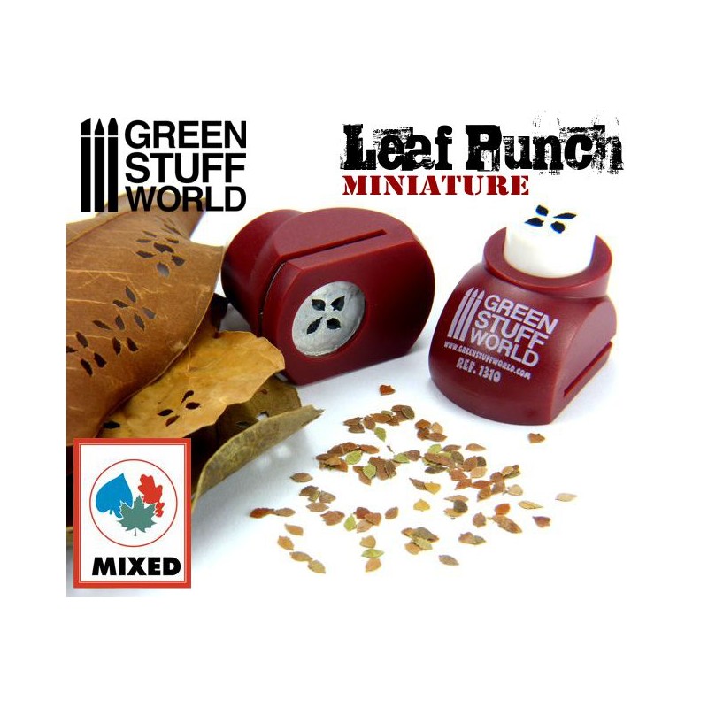 Leaf Punch - RED - Green Stuff World 1310