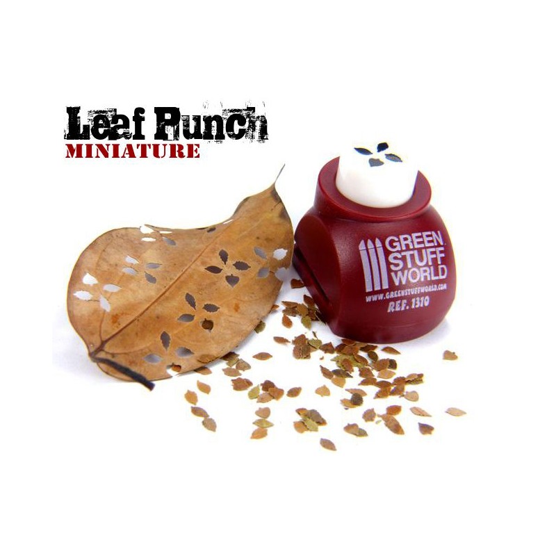 Leaf Punch - RED - Green Stuff World 1310