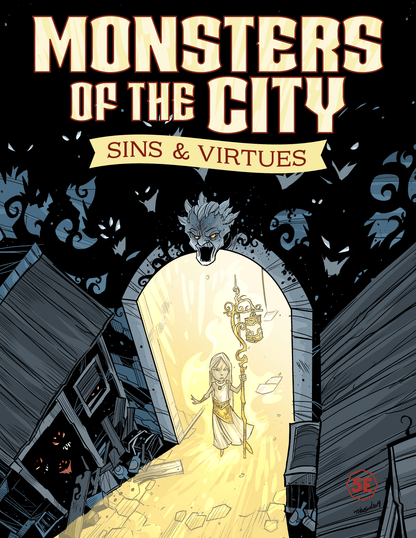 Monsters of the City Sins & Virtues - Cawood Publishing- For 5E