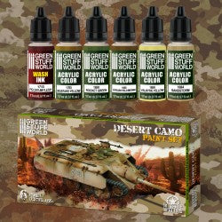 Camo Paint Set - Green Stuff World - Various Colours