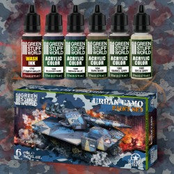 Camo Paint Set - Green Stuff World - Various Colours