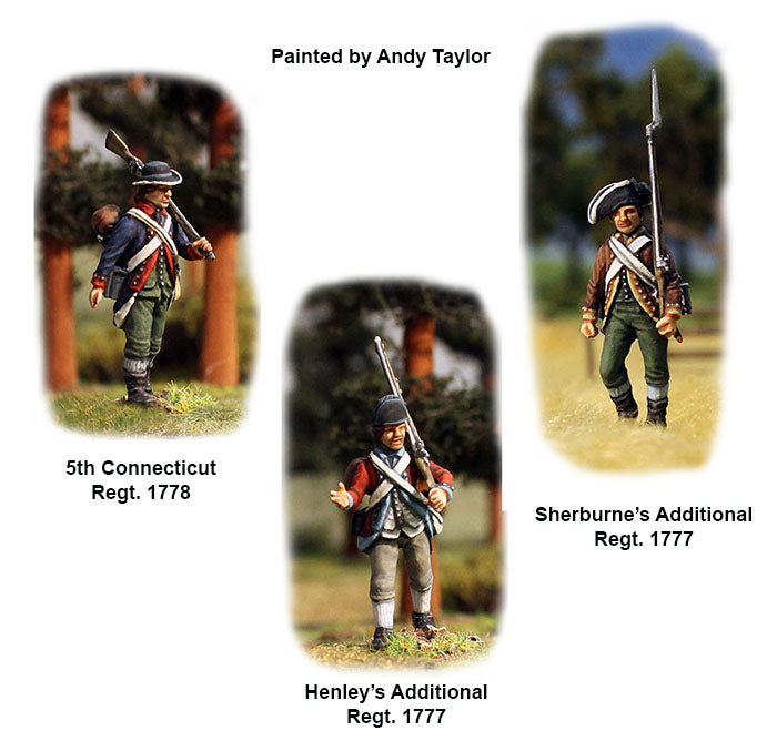 American War of Independence Continental Infantry 1776-1783 - AW250- Perry Miniatures