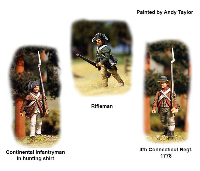 American War of Independence Continental Infantry 1776-1783 - AW250- Perry Miniatures