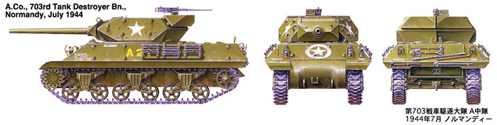 US M10 TANK DESTROYER - Tamiya (1/48) 32519