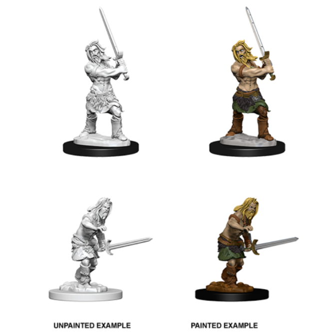 WizKids Pathfinder Deep Cuts Miniatures - Male Human Barbarian 73413