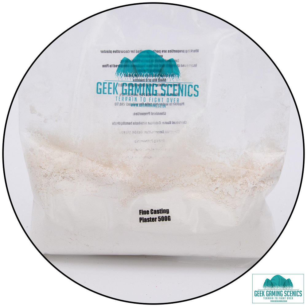 A bag of casting plaster by Geek Gaming Scenics