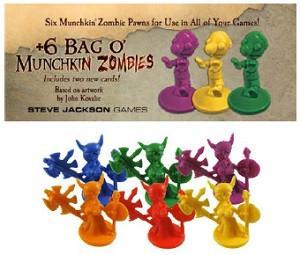 Munchkin - Zombies Bag Of 6