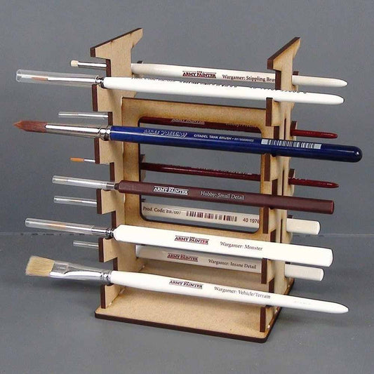 Paint Brush Rack - Tabletop Scen...