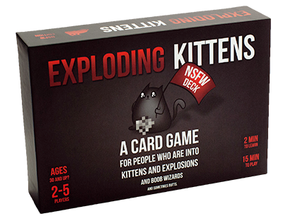 Exploding Kittens NSFW Edition :...