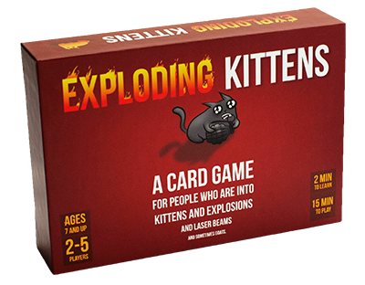 Exploding Kittens - Orginal Edition :www.mightylancergames.co.uk