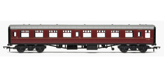 Tourist Second Open Coach, BR Maroon - Era 5