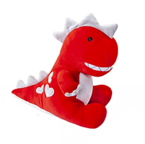 Oh So Soft Heart Dinosaur - 23cm - three designs