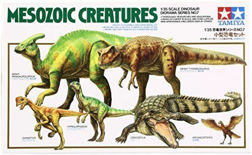 MESOZOIC CREATURES SET  - Tamiya...