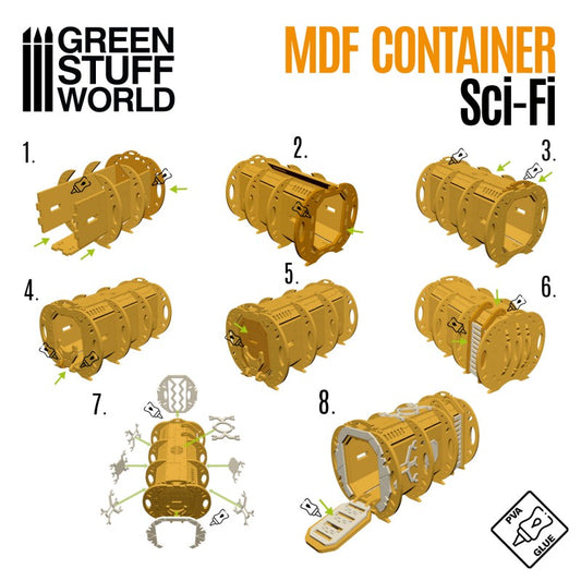 Sci-Fi Container Pod - MDF Terra...