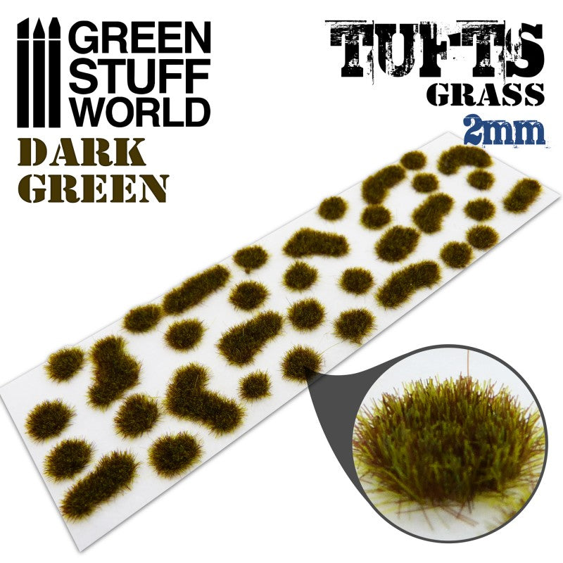 2mm Tufts - Green Stuff World :www.mightylancergames.co.uk