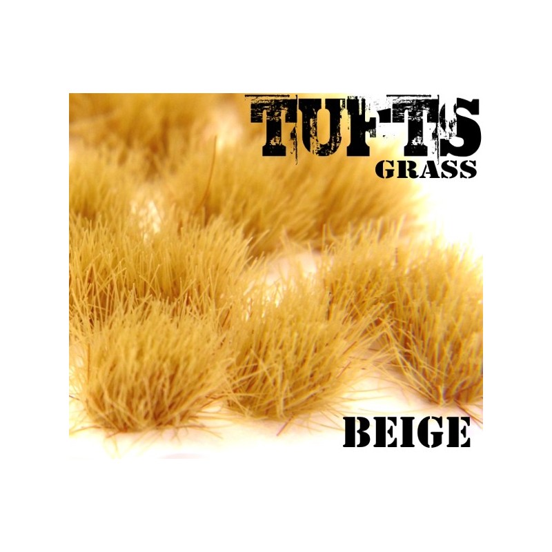 Beige Grass Tufts 6mm - Green Stuff World 1247