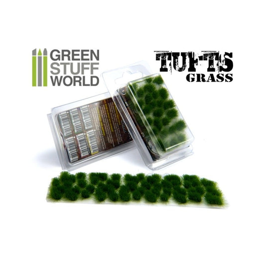 Dark Green Grass Tufts 6mm - Gre...