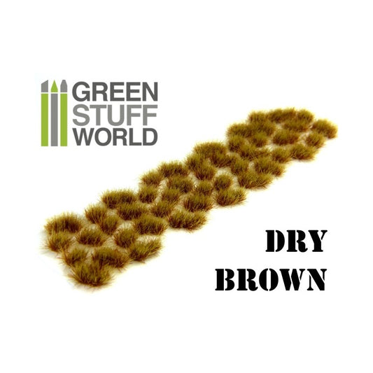 Dry Brown - Grass Tufts 6mm - Gr...