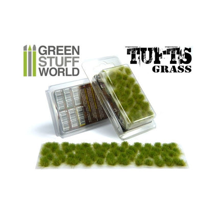 Realistic Green Grass Tufts 6mm - Green Stuff World 1245