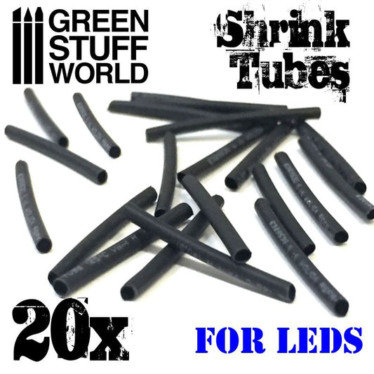 Shrink tubes for LED connections...