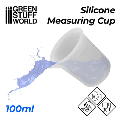 Silicone Measuring Cup 100ml (2417) - Green Stuff World