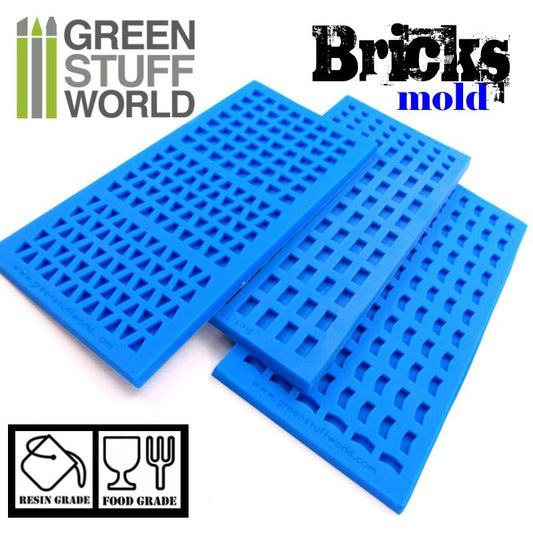 Bricks Moulds Silicone Mould 1507 GSW)