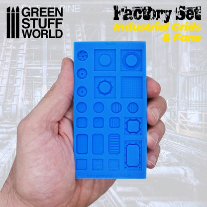 Industrial Grids and Fans (Silicone Moulds 2093 GSW)