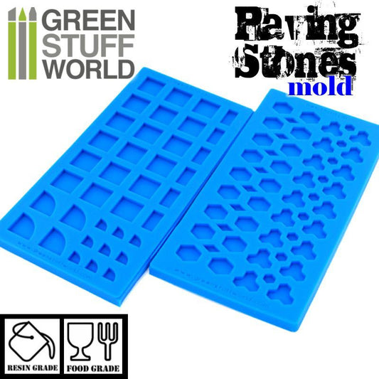 Paving stones (Silicone Moulds 1...