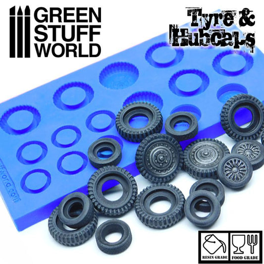 Silicone moulds - Tyres and Hubc...