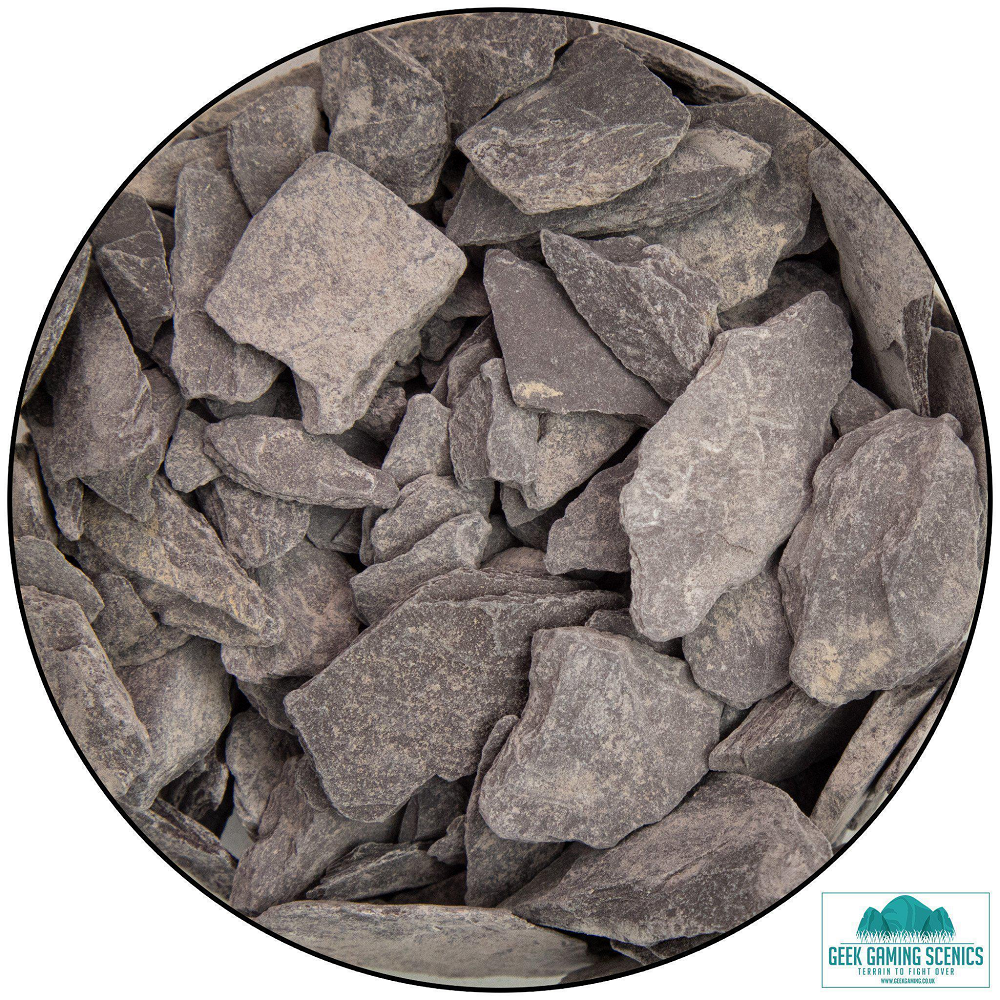 Base Ready Slate Chippings Mix - Geek Gaming Scenics