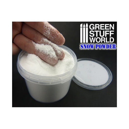 Snow Flock Powder- 180 ml - Gree...