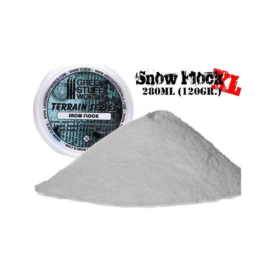 Snow Flock Powder- 280 ml - Gree...