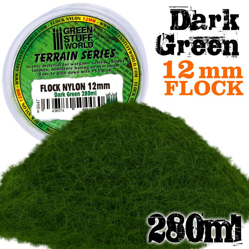 Flock Nylon - 12mm - Green Stuff World- 280ml