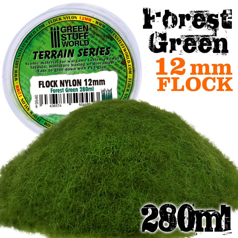 Flock Nylon - 12mm - Green Stuff World- 280ml